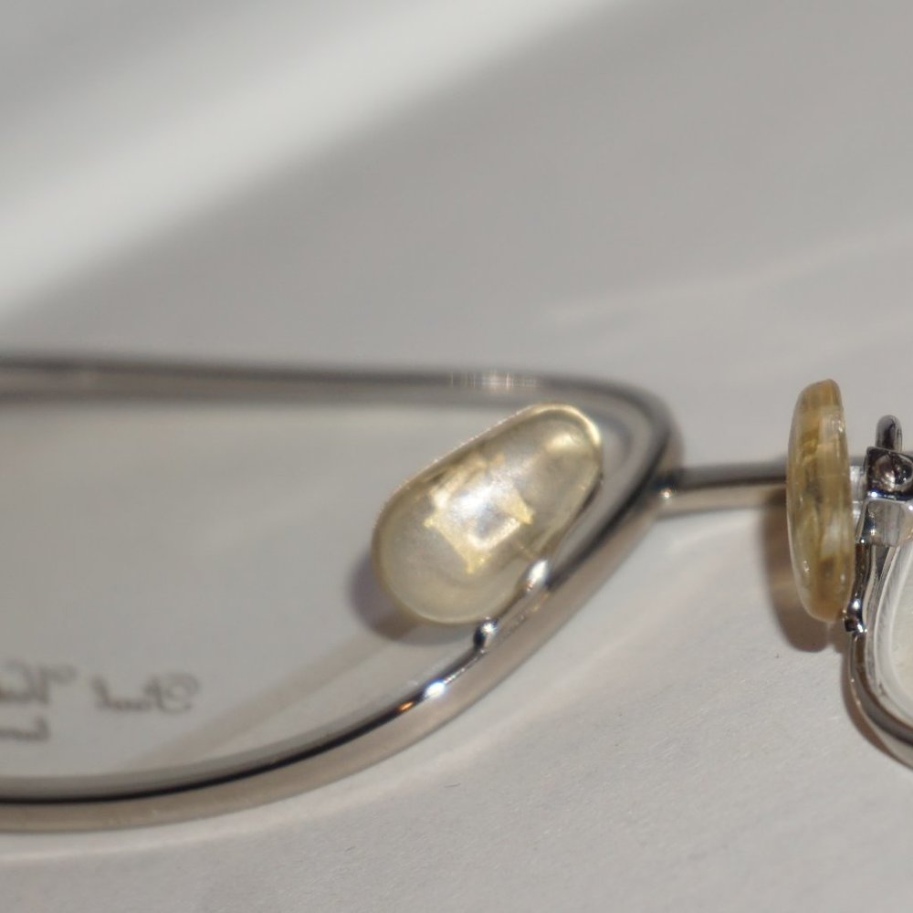 NEW PAUL VOSHERONT PV258 C2 Gold/SILVER  23KGP EYEGLASSES Frame - Picture 10 of 10
